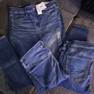 Size 8 Long American Eagle Jeans (all 3 Pairs)